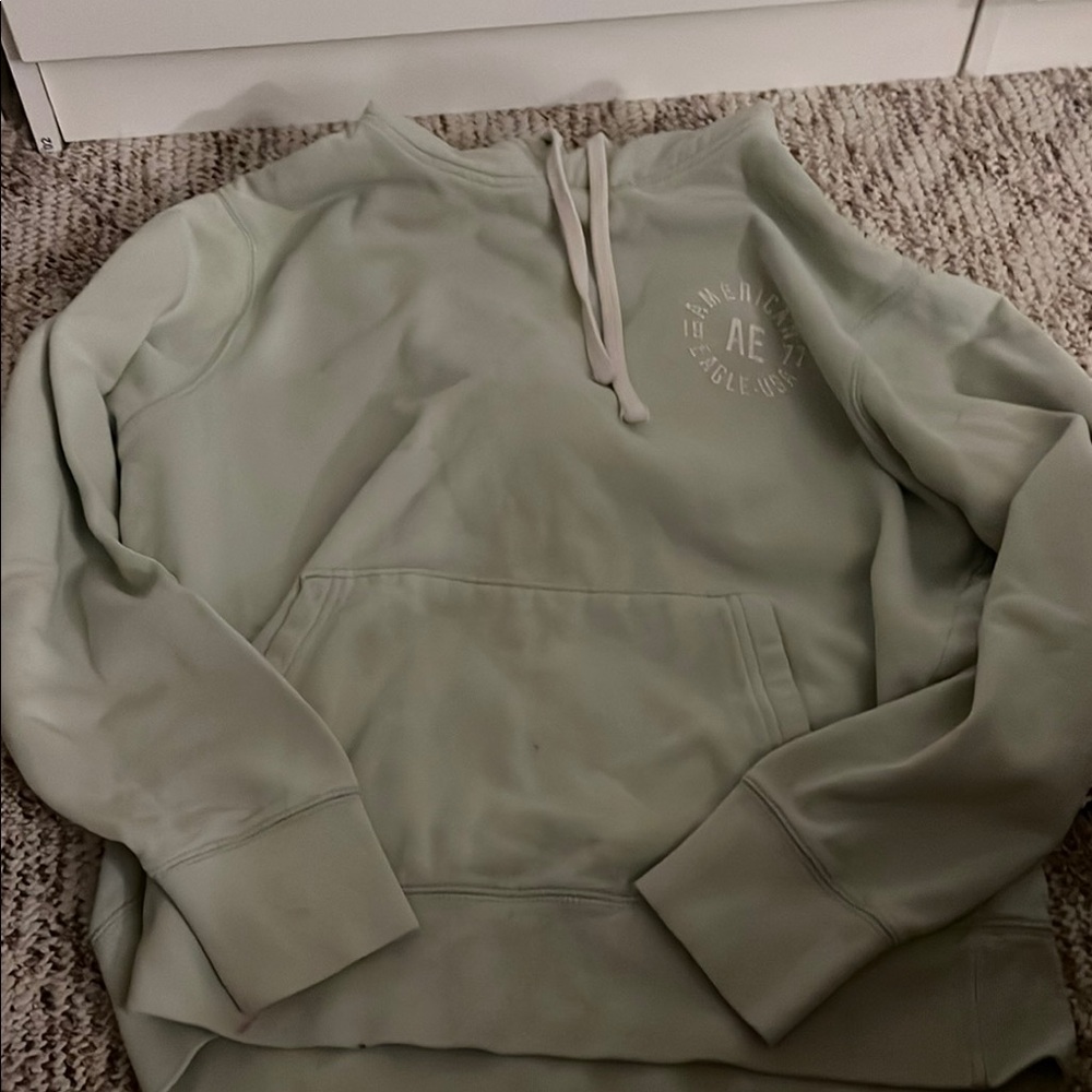 American Eagle Outfitters Light Green Sweater